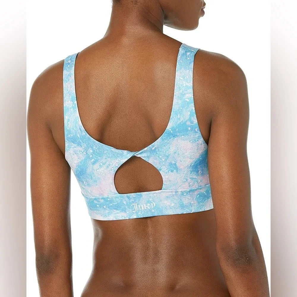 NWT Juicy Couture Sport Aurora Print Legging & Sports Bra size medium - Picture 3 of 9